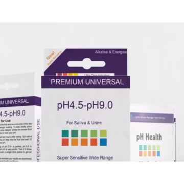 Urine and Saliva pH Test Strips